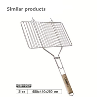 Haute Qualité Pvc Soudé Galvanisé Fer En Acier Barbecue Grill Grillage Rotatif Flip Viande Grill Panier Net Pour Rôtir La Viande