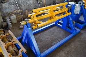 고속 작동 및 우수한 안정성, 건물 기계용 지붕 타일 롤링 머신 전기 디코일러 전용 - Product Image 6