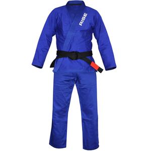 Kimono de Jiu-Jitsu Brésilien (BJJ) Gracie Flow Bleu Personnalisé pour Hommes et Enfants – Offre Spéciale - Product Image 1
