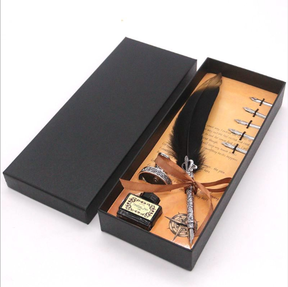 Negro plata NIB con caja