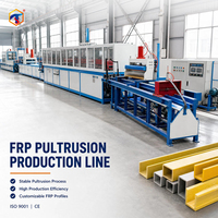 Ligne de production de profilés en PRF à grande vitesse, équipement complet de pultrusion GFRP, garantie 1 an