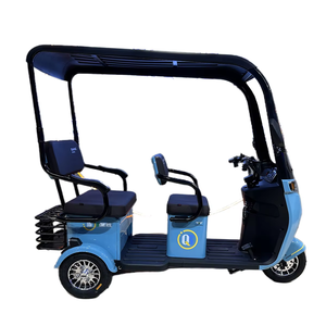 2024 Nouveau Design Trike Électrique avec Toit Électrique Bajaj Moto tuk tuk <span class=keywords><strong>Taxi</strong></span> Écologique Personnalisé - Product Image 3
