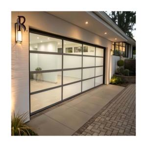 Nouvelle <span class=keywords><strong>porte</strong></span> <span class=keywords><strong>de</strong></span> <span class=keywords><strong>garage</strong></span> sectionnelle électrique en acier noir, isolée, <span class=keywords><strong>de</strong></span> style contemporain, 9x7, 16x7, 10x10, prix usine, pour villas - Product Image 5