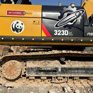 Excavadora de cadenas usada Caterpillar 323D2L, 23 toneladas, marca original japonesa, modelo 2023, cucharón de 1.15m, orugas de goma, motor PLC - Product Image 5