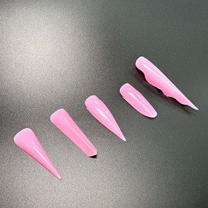 Herramientas de Escultura de <span class=keywords><strong>Uñas</strong></span> de Polipropileno de Doble Forma, Secado Rápido sin Rastro, <span class=keywords><strong>Uñas</strong></span> de Extensión de Dedos, Forma Ovalada/Ataúd, Estilo Francés, Cobertura Completa - Product Image 3