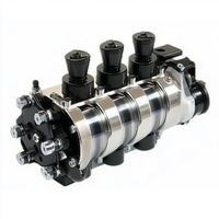 Pompe à carter sec en acier inoxydable sur mesure, usinée CNC, pour moteurs automobiles de course et haute performance