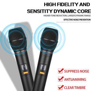 Micrófono inalámbrico <span class=keywords><strong>de</strong></span> mano <span class=keywords><strong>de</strong></span> una <span class=keywords><strong>banda</strong></span>, dispositivo profesional <span class=keywords><strong>de</strong></span> Karaoke, PN-337 - Product Image 4