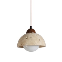 Usine sur Vente Vente Chaude Travertin Pierre Cuisine Pendentif Lumières Moderne Plafond Pendentif Lumières pour Restaurant