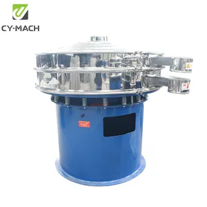 CY-MACH manufacture supplier of rotary vibrating sifter separator screen with ultrasonic system