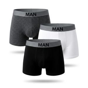 Prix d'usine ODM/OEM – Caleçons boxeurs mi-taille à séchage rapide pour hommes – Sous-vêtements de sport respirants sans coutures – Fabricant - Product Image 1