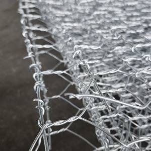 עמיד gabion תיל משושה חוט gabion עבור בניית מסגרת מתכת שמירה ארוגה כיפוף מותאם אישית - Product Image 2