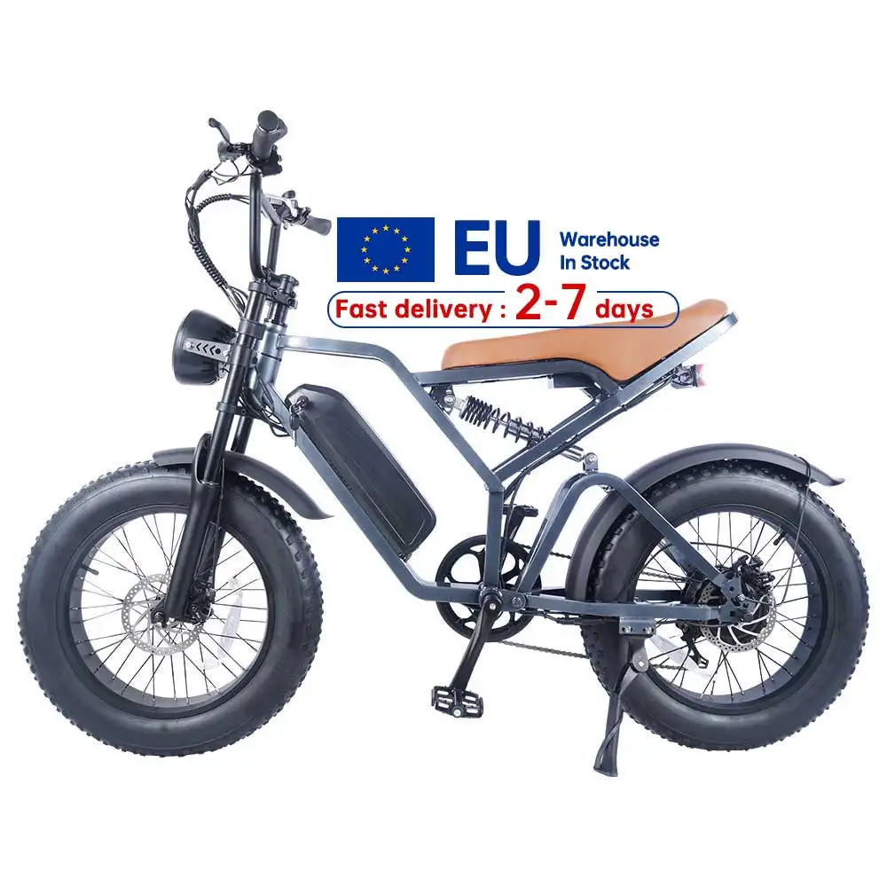 48V 15Ah E-bike Fat Tire Ebike Mountain Off-Road Bike Sport Fatbike Electric E Bike City Bicicleta eléctrica 250W 750W 1000W E-bike