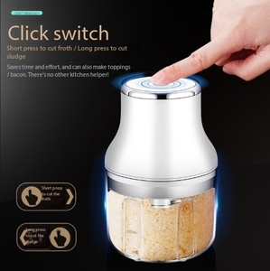 Electric Garlic Chopper Meat Grinder Mini Vegetable Chopper Garlic Crusher Blenders for <b>Kitchen</b> Grinders Food Processor Mixer - Product Image 2