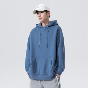 เสื้อสเวตเตอร์จัมเปอร์ปักลายไซส์ใหญ่สุดหรูสำหรับสตรีทแวร์คอตตอน100% ออกแบบได้ตามต้องการเสื้อมีฮู้ดสำหรับคู่รักคอกลม - Product Image 4