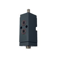 Module de pistolet à colle thermofusible industriel 167400 en aluminium, compatible pneumatique, pour scellage de cartons, reliure et emballage