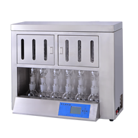 CHINCAN BSXT-06 Appareil d'extraction Soxhlet de laboratoire en promotion, 6 échantillons, capacité 150 ml, précision 1 %, analyseur de graisse à test automatique