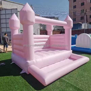 Precio barato Pvc Pastel Arco Iris castillo hinchable comercial inflable con tobogán chico Casa de rebote inflable para <span class=keywords><strong>alquiler</strong></span> de fiestas - Product Image 4