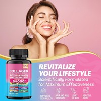 Capsules de collagène OLLI Factory Supply 14 en 1 avec biotine, kératine, quercétine, zinc, vitamine C et poivre noir