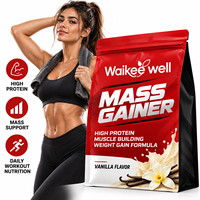 Poudre de protéines de lactosérum OEM Sports Nutrition, haute teneur en calories, faible en glucides, 50 g de protéines, pour la prise de masse musculaire, la musculation, la croissance musculaire, pour adultes.