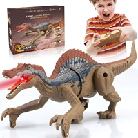 Jouets de dinosaures télécommandés à simulation 2,4G, robots dinosaures télécommandés pour enfants