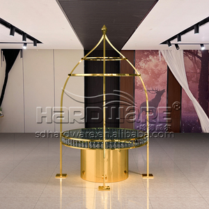 Arche de <span class=keywords><strong>jardin</strong></span> en acier inoxydable doré <span class=keywords><strong>pour</strong></span> la décoration de banquets et événements royaux, <span class=keywords><strong>location</strong></span> de structures métalliques <span class=keywords><strong>pour</strong></span> mariages, unique, romantique, de qualité supérieure - Product Image 6