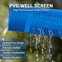 Tuyaux de puits profond en PVC haute pression DN80 DN150 DN100 pour l'alimentation en eau, tube en plastique PVC de 110 mm