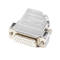 Adaptateur de soudage DB26 à 3 broches pour diagnostic automobile, sortie à 45 degrés, connecteur de raccordement à coque métallique