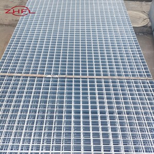 Plaque de grille en acier au carbone allié durable anti-corrosion pour plateformes de jardin, terrasses et couvertures de mezzanines à barreaux - Product Image 1