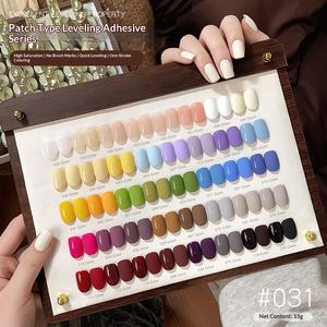 Nuevo Esmalte de Uñas en Gel de Color Sólido, 44 Colores, Botella de Gran Capacidad, para Arte de Uñas y Uso en Salón, Logotipo Personalizado, Venta al Por Mayor de Fábrica - Product Image 1