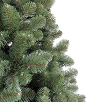 4 Fuß 5 Fuß 6 Fuß 7 Fuß feuerfest realistic PE Spitzen feuerfest Kunst-PVC Weihnachtsbaum mit LED