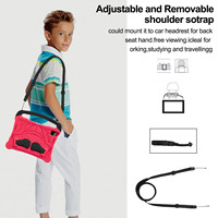 Coque de tablette pour iPad Air 11 pouces 4ème, 5ème, 6ème, 7ème génération, coque en TPU robuste avec emplacement pour stylet, design classique, étui antichoc pour enfants