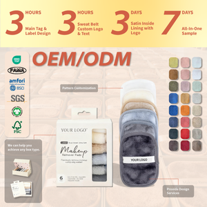 Set di Panni Struccanti Ecologici Orighty da 7 Giorni, Dischetti Struccanti Premium in Microfibra Riutilizzabile - Product Image 2