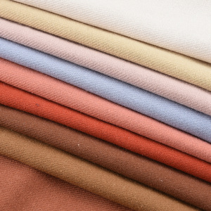 Cotton Twill <b>Fabric</b> 120GSM <b>Medium</b> Weight Breathable Home Textile Pillow Canvas Woven Combed Solids - Product Image 2