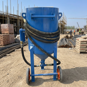 Réservoir de sablage mobile à bas prix, haute pression, industriel, portable, pour la construction navale et le nettoyage de la rouille - Product Image 1