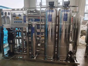 Système d'eau pure de haute qualité tout en acier inoxydable, osmose inverse 1000L/H 220V/380V, équipement de traitement de l'eau - Product Image 5