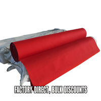 Tente et bâche d'extérieur en toile de silicone rouge pour filles, tissu respirant, imperméable, résistant aux UV, haute résistance à la déchirure