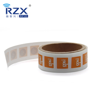 Étiquette NFC personnalisable 13,56 MHz NTAG213 RFID, étiquette imprimée en couleur pour le partage de liens NFC