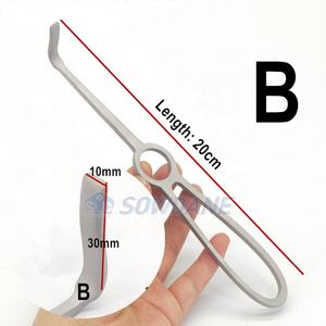 Retraktor gigi retraktor operasi tisu PiPi Kocher-instrumen bedah besi anti karat traktor langenу - Product Image 4