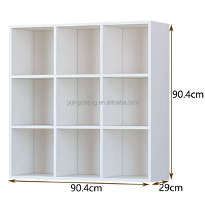 Factory Direct Cheap Durable <strong>Wooden</strong> Kids <strong>Bookcase</strong> with 6 Floating Shelves for Bedroom and Living Room Storage - Product Image 2