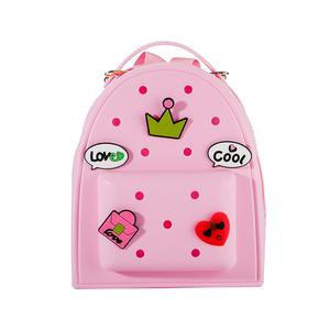 Para <span class=keywords><strong>Amazon</strong></span>, gran oferta, <span class=keywords><strong>mochila</strong></span> impermeable de EVA azul para niños, <span class=keywords><strong>mochila</strong></span> escolar para niños pequeños con 5 bonitos abalorios de dibujos animados DIY con cierre de cremallera - Product Image 4
