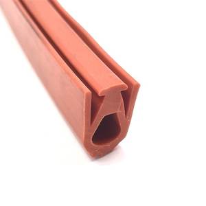 シリコーンE型ストリップオーブンドアフリーザードア蒸し機ゴムシーリングバー天気P型高温オーブンガスケット - Product Image 5