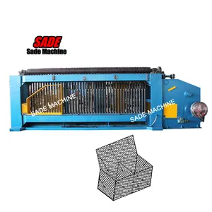 Heavy Duty Hexagonal Wire Mesh Gabion Mattress Basket Making Machine