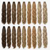 Extensions de cheveux humains vierges européens LeShine, double trame Genius, ondulations naturelles et boucles permanentes, toutes couleurs, pour coiffage.