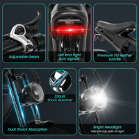 Entrepôt USA EU Sur Dirtbike électrique Ron Light Frame Bee vélos électriques Ultra 2000w double moteur Moto vélo électrique
