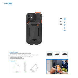 Sản phẩm mới 1D 2D Đen USB không dây máy quét mã vạch điện thoại di động Clip-on kẹp máy quét cầm tay quét ứng dụng không dây - Product Image 4