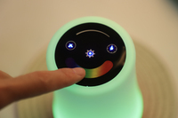 Lampe LED moderne à télécommande tactile, veilleuse à couleur RGB réglable, variateur d'intensité, minuterie, batterie rechargeable longue durée