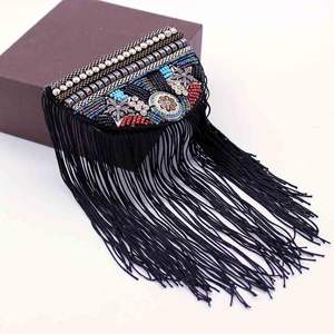 ラインストーンパッチ高級ブローチアクセサリー女性ジュエリー縫製アクセサリー衣類ビーズPVC素材手作りクリスタル - Product Image 2