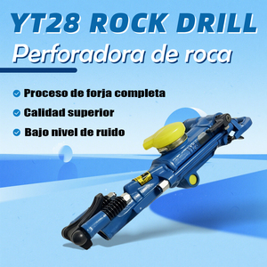 Perforadora de <span class=keywords><strong>Roca</strong></span> Neumática Realon YT28 con Broca de Varilla para Minería y Canteras - Product Image 1