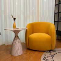 Canapé antique spécial de luxe Offre Spéciale dernier fauteuil confortable en tissu chaise de loisirs en tissu de velours minimaliste de qualité supérieure