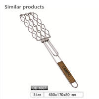 Vente en gros de bonne qualité Filet de grillade en fer pour barbecue détachable pour maïs et saucisses Fabriqué en Chine Usine